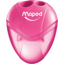 Maped taille-crayon i-gloo, 2 trous, couleurs assorties