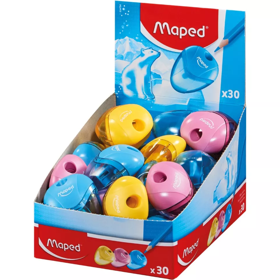 Maped taille-crayon i-gloo, 1 trou,...