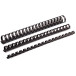 Fellowes reliures, boîte de 25 pièces, 8 mm, noir