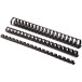 Fellowes reliures, boîte de 25 pièces, 8 mm, noir