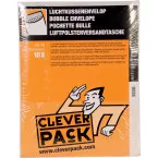 Cleverpack enveloppes à bulles d'air, ft 270 x 360 mm, avec bande adhésive, blanc, paquet de 10 pièces