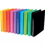 Exacompta Iderama Ring Binder A4 4 Rings 30mm Assorted Colors