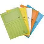 Exacompta l-map Forever, pour ft A4, paquet de 25 pièces, couleurs pastel assorties