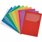 Exacompta L-map Forever A4 Cardboard Folder Pack of 100 Assorted Colors