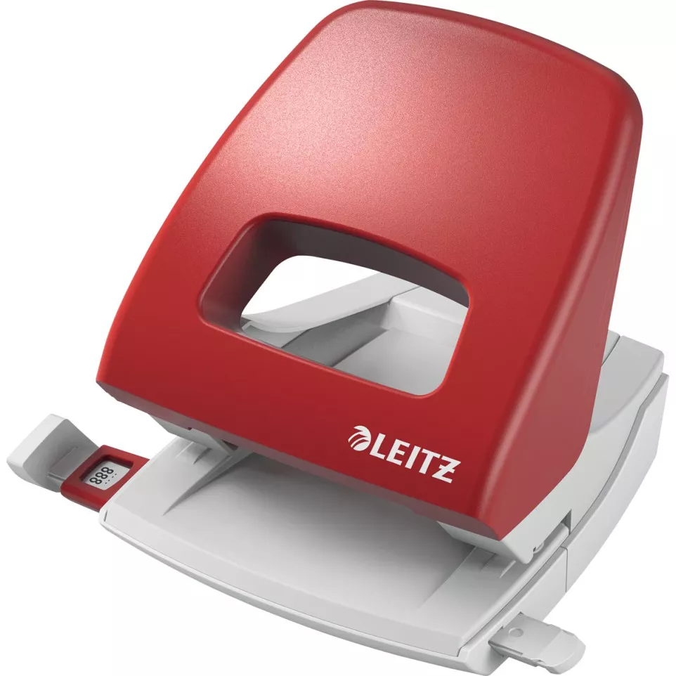 Leitz 5005 Red 2-Hole Punch