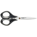 Maped Advanced Scissors, 17 cm, Right-Handed, Pointed Tips, Stainless Steel, Black, 1 Piece Blister