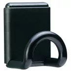 Unilux wall-mounted magnetic ABS coat hook with 1 hook