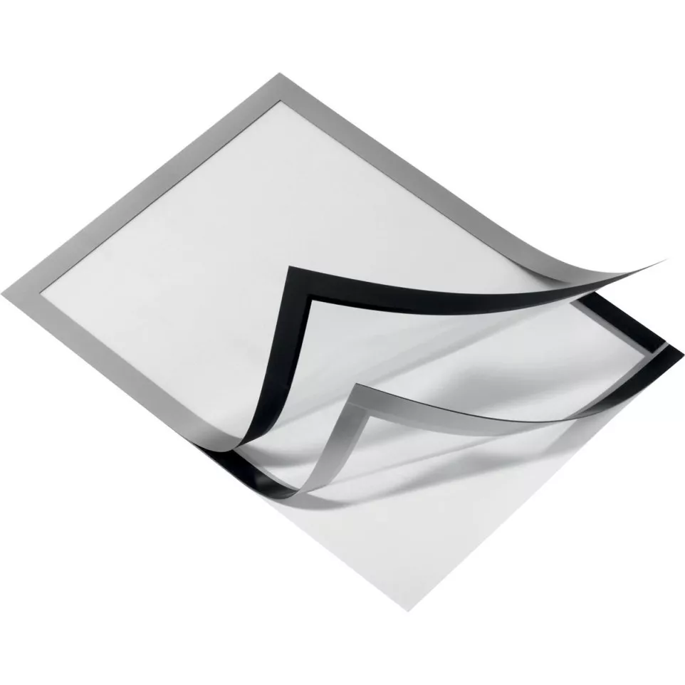 Durable DURAFRAME A4 Silver Pack for...