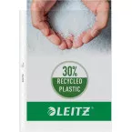 Pochette Leitz Quality A4, fabriquée à partir de 30 % de plastique recyclé pré-consommation