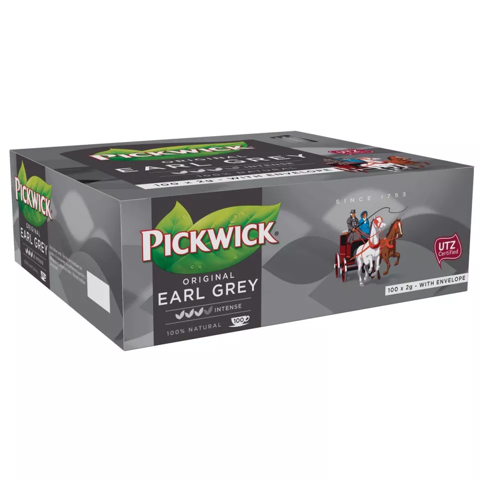 Pickwick thee, Earl Grey, pak van 100...