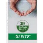 Pochette Leitz Premium A4, fabriquée à partir de 30 % de plastique recyclé pré-consommation