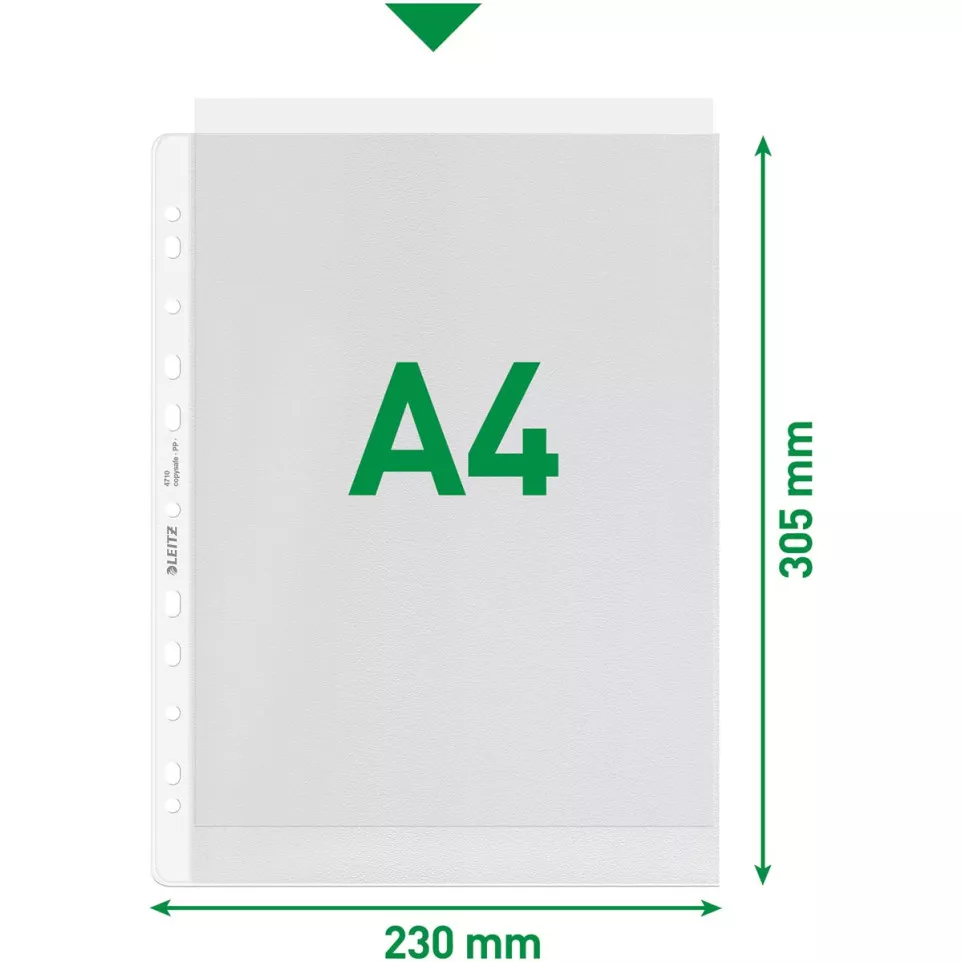 Leitz Premium A4 Pocket, 30%...
