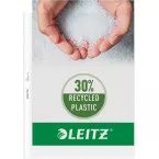 Pochette Leitz Premium A4, fabriquée à partir de 30 % de plastique recyclé pré-consommation