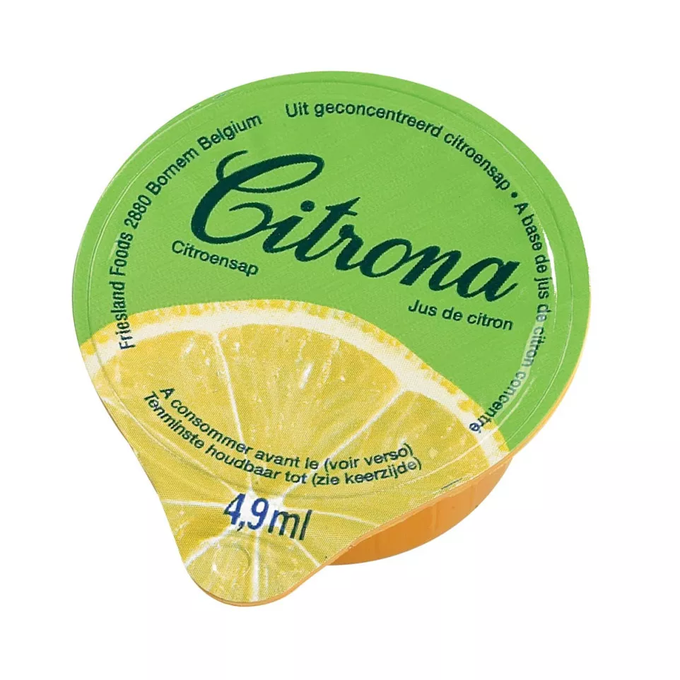 Citrona citroensap, pak van 120 cups...