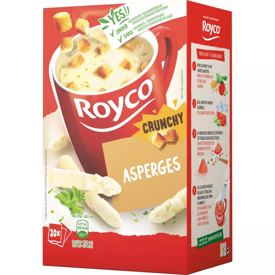 Royco Minute Soup asperges, paquet de...