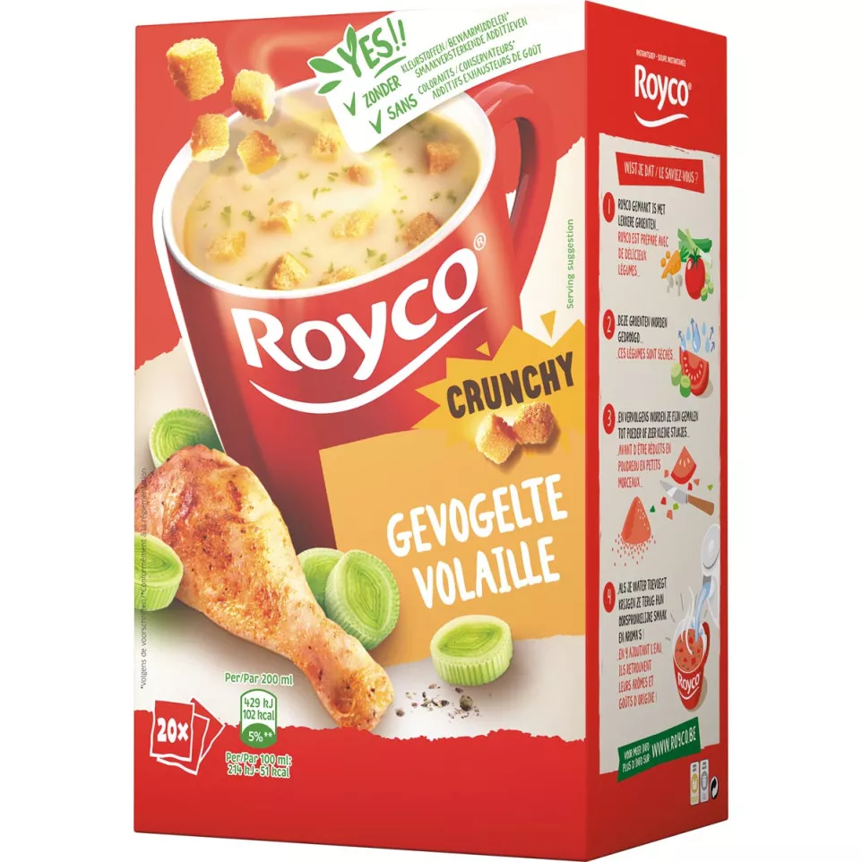 Royco Minute Soup gevogelte met...