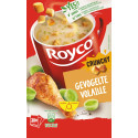 Royco Minute Soup gevogelte met croutons, pak van 20 zakjes