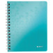 Leitz WOW Notebook A4 squared 5mm glacier blue