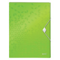 Leitz WOW elastobox ft A4, groen