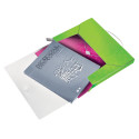 Leitz WOW elastobox ft A4, groen