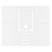 R-Go Riser Attachable Laptop Stand, White