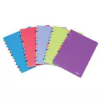 Atoma Tutti Frutti A4 Notebook, 144 Pages, Ruled, Assorted Colours