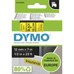 Dymo D1 tape 12 mm, zwart...