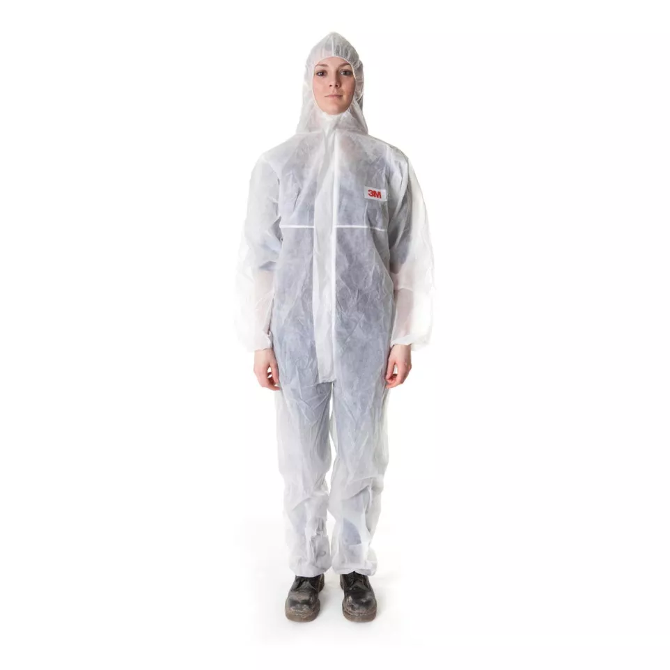 3M Protective Coverall 4500 White Large