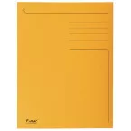 Exacompta Foldyne Card Folder 24 x 32 cm for A4 Orange Box of 50