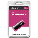 Integral USB 2.0 stick, 128 GB, zwart
