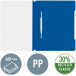 Leitz Snelhechtmap blauw, ft A4