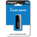 Integral USB 2.0 stick, 16 GB, zwart