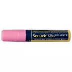 Securit Wide Chalk Marker Pink