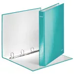 Leitz WOW Ring Binder 4 Rings Glacier Blue