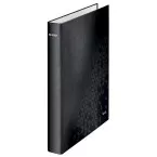 Leitz WOW Ring Binder 2 Ring A4 Black