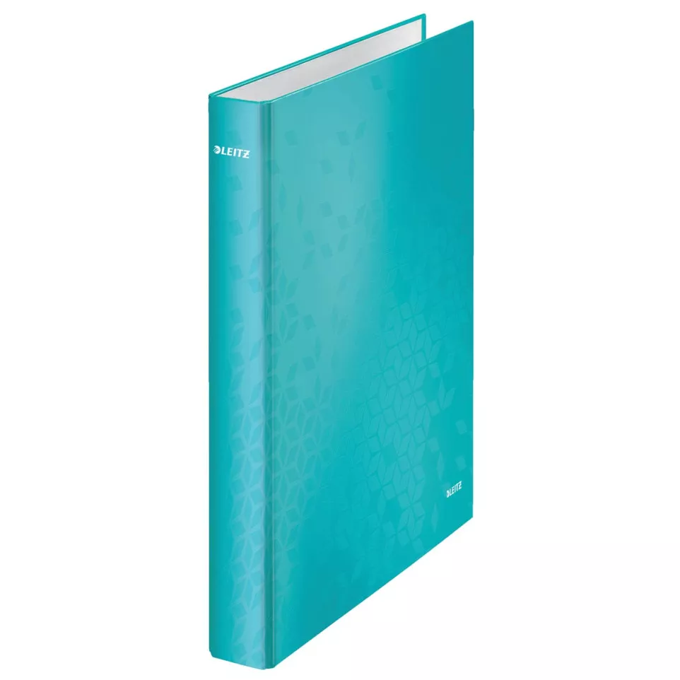 Leitz WOW ringmap 2 ringen, ijsblauw