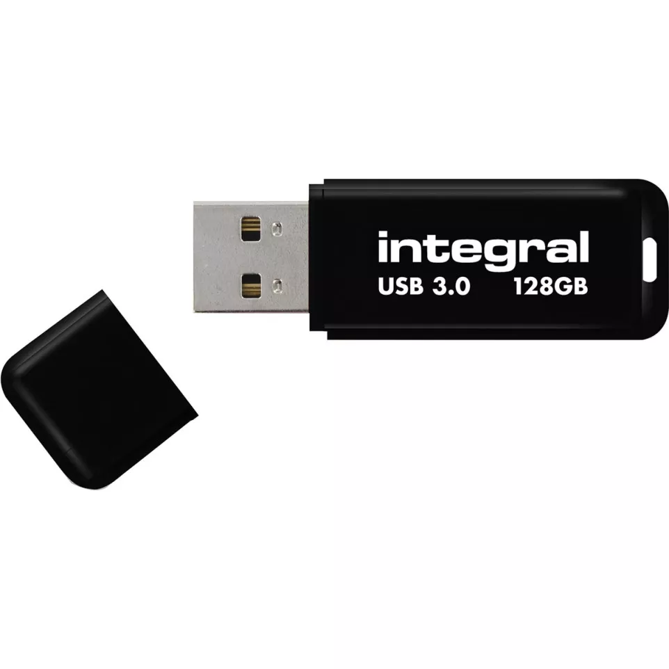 Integral clé USB 3.0, 128 Go, noir