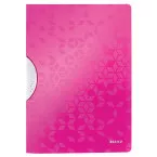 Leitz WOW ColorClip A4 Pink Clip Folder