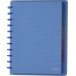 Atoma Trendy A4+ Notebook, 120 Pages, Commercial Squared, 6 Dividers and 5 Pockets, Assorted
