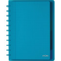 Atoma Trendy A4+ Notebook, 120 Pages, Commercial Squared, 6 Dividers and 5 Pockets, Assorted
