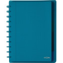 Atoma Trendy schrift, ft A4 +, 120 bladzijden, geruit 5mm, met 6 tabbladen en 5 showtassen, in geassortee