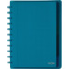 Atoma Trendy schrift, ft A4 +, 120 bladzijden, geruit 5mm, met 6 tabbladen en 5 showtassen, in geassortee