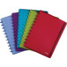 Atoma Trendy cahier, ft A4 +, 120 pages, ligné, 6 intercalaires et 5 pochettes, assorti