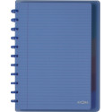 Atoma Trendy schrift, ft A4 +, 120 bladzijden, gelijnd, met 6 tabbladen en 5 showtassen, in geassorteerde