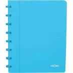 Atoma Trendy cahier, ft A5, 144 pages, quadrillé 5 mm, transparant turkoois