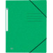 Oxford Top File+ elastomap, voor ft A4, groen