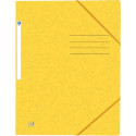 Oxford Top File+ elastomap, voor ft A4, geel