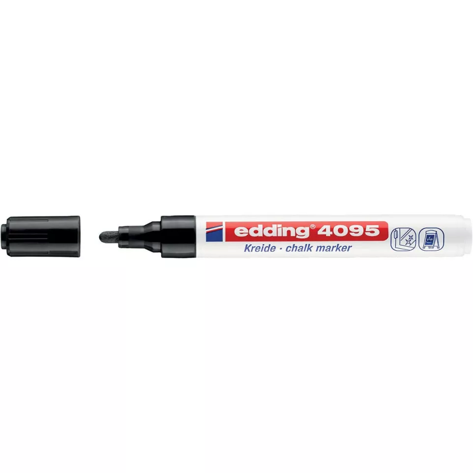 edding 4095 chalk marker black