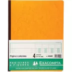 Exacompta registres, ft 32 x 25 cm, 4 colonnes sur 1 page, 31 lignes, 80 pages