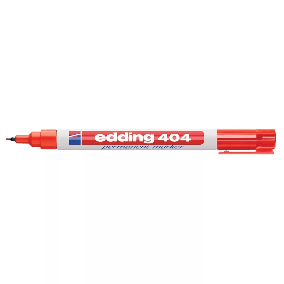 Edding marqueur permanent e-404 rouge